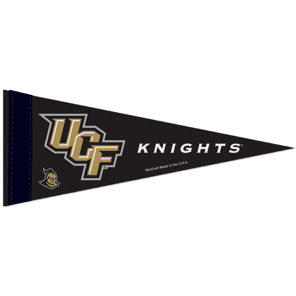 thumbnail image 2 of UCF Knights Pennant Flag - Officially Licensed 12x30 Inch Felt Banner 2 of 14